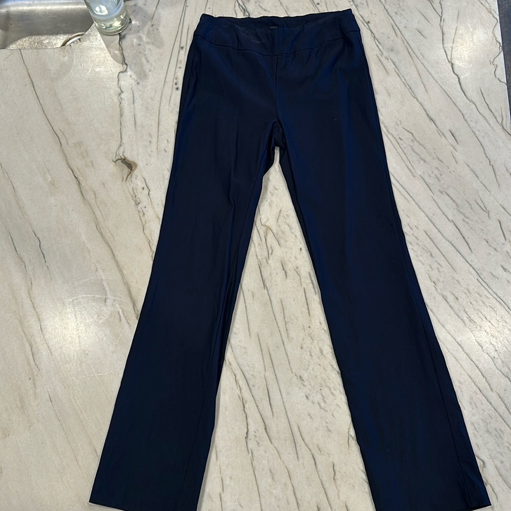 Tribal bootcut trousers, Navy, size 6